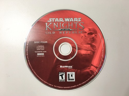 Star Wars Knights of the Old Republic (PC, 2003) 4-Disc Set W/ Jewel & Manual - Picture 13 of 14
