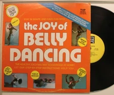 V/A Cheesecake Lp The Joy Of Belly Dancing (W/ Instruction Book) On Tvp - Vg+ /