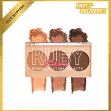 Ruby Kisses Contour Palette 3-In-1 Contour Conceal Highlight Mini Palette Long