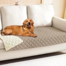 Smiry Waterproof Dog Blanket, Reversible Dog Bed Cover Pet Blanket, Soft Pet
