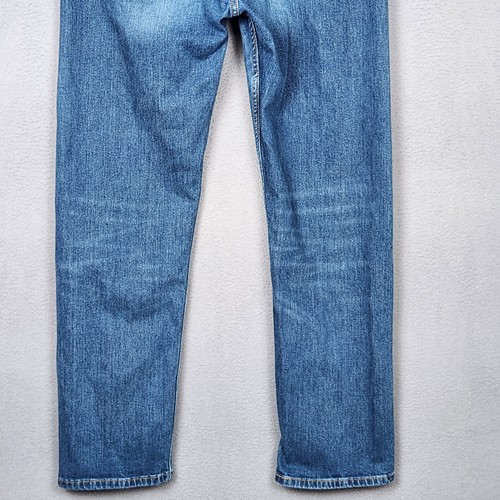 Levis 511 Jeans Mens 38x32 Blue Denim Slim Fit Stretch Tapered Leg Measure 36X31 - Picture 9 of 16
