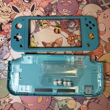 Nintendo Switch Lite Screen and Shell Button Parts - Turquoise OEM
