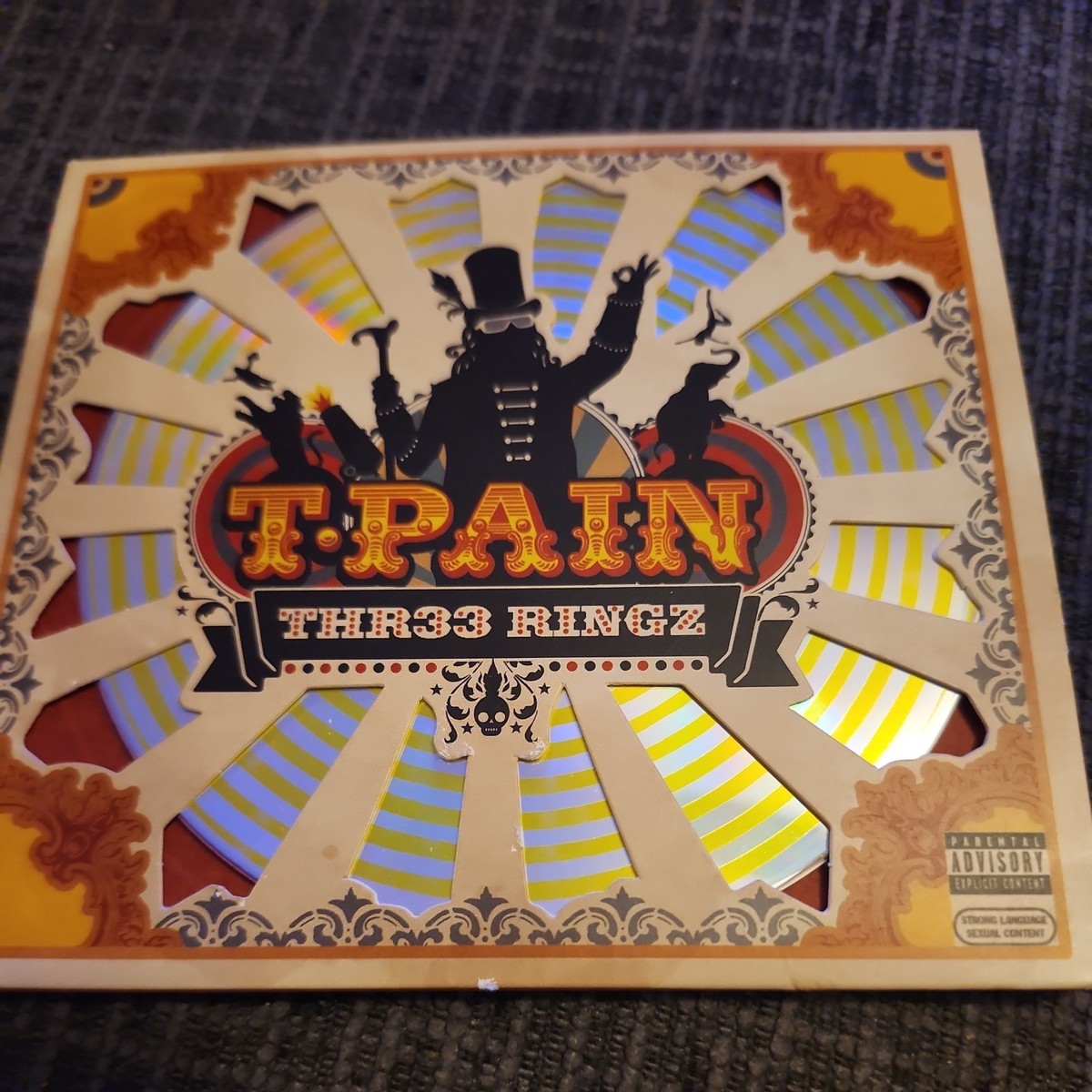 Thr33 Ringz [Deluxe Edition] [PA] [Digipak] by T-Pain (CD, 2008