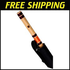 Professional 19" Bamboo Flute Bansuri C Key w/ Carry Bag