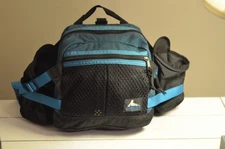 Gregory Mirage Lumbar Blue Black Bottle Waist Fanny Pack Running Hiking Backpack