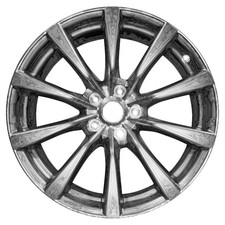 PVD Light Chrome 10 Spoke 19 x 9 Refurbished Wheel