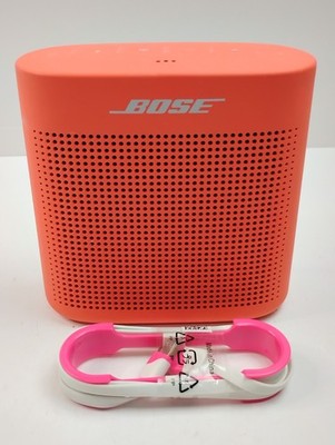 Bose SoundLink Color ll Orange Bluetooth Speaker with USB Cable TESTED!
