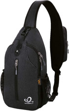 Crossbody Sling Backpack, Travel Bag  Hiking, Daypack