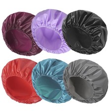 6 PCS Shower Caps for Women, Double Side Waterproof Shower Cap, Reusable