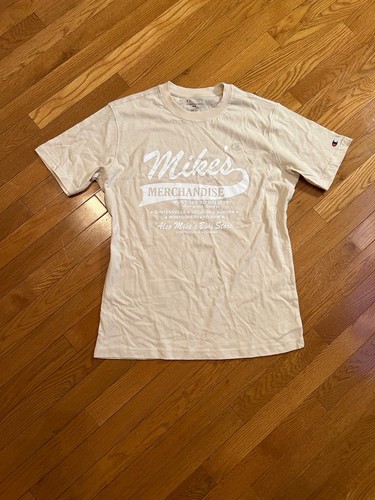Mikes Merchandise Alabama Graphic Tee Size Large Champion Beige Casual T Shirt
