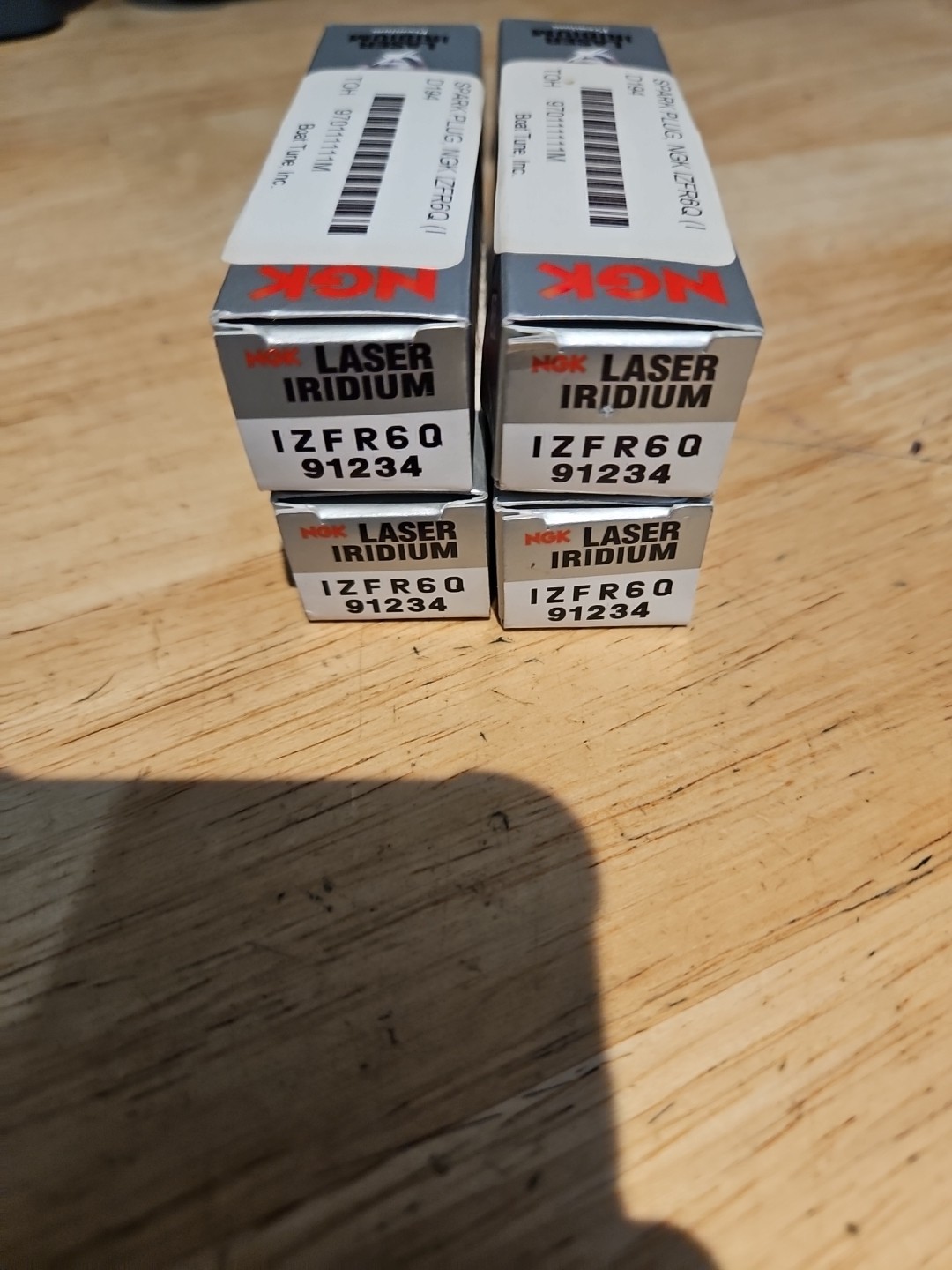 Spark Plug NGK 91234 4 Pack IZFR6Q