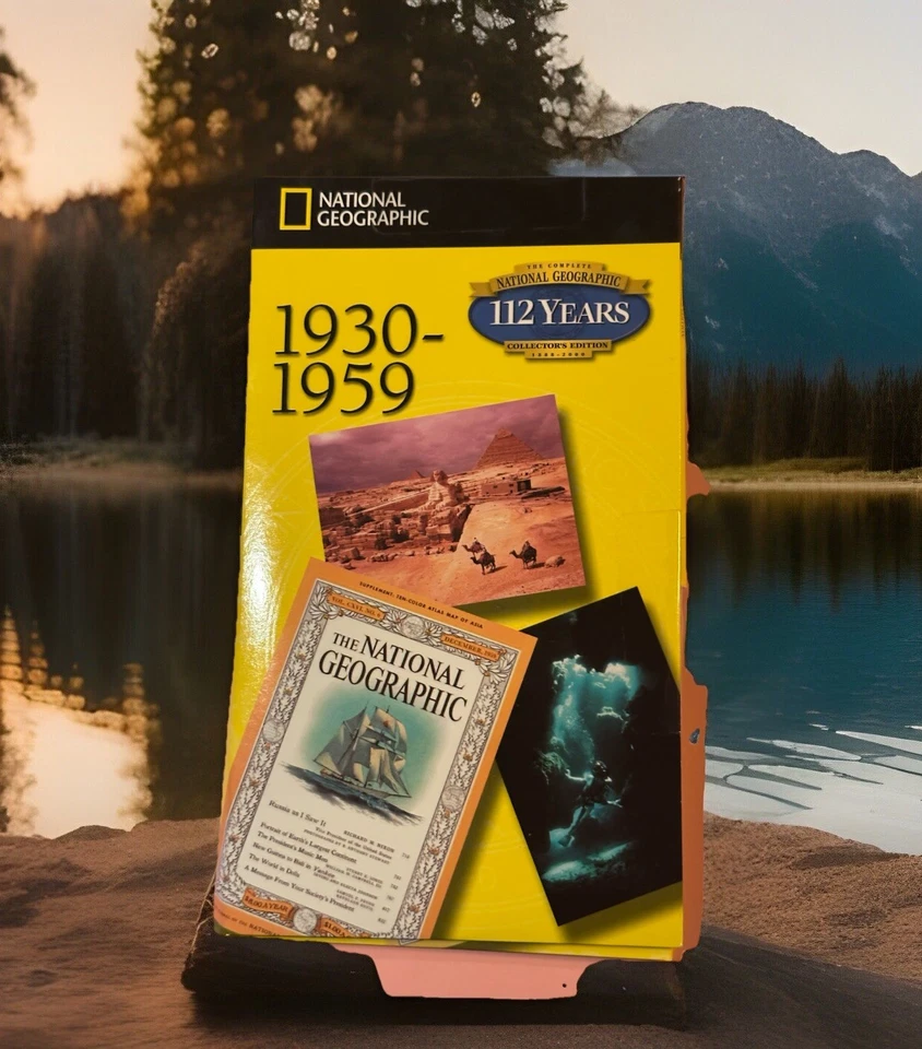 NATIONAL GEOGRAPHIC 112 Year 32 DISC CD-Rom Collectors Set 1888-2000 - Image 3 of 4