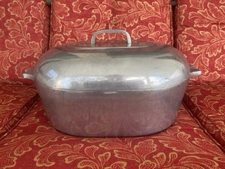 VTG Magnalite GHC 13 Qt Oval Roaster Dutch Oven w/Lid 4267 USA Cast Aluminum