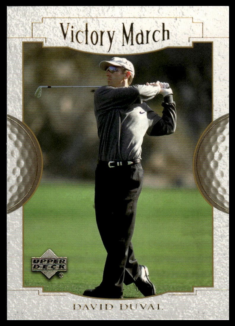 David Duval 2001 Upper Deck #165