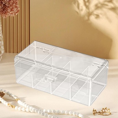 Karten Aufbewahrungsbox Acryl Karten Organizer für Fußballkarten Basketball Karten