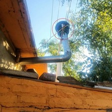 Chimney Fan with 40 W Motor for Efficient Smoke Exhaust and Ventilation