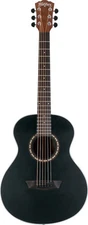 Washburn G-Mini 5 Apprentice Series 7/8 Size Acoustic Guitar. Black Matte Finish