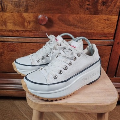 Converse Sneaker JW Anderson Run Star Hike Chunky Low weiß UK 4,5