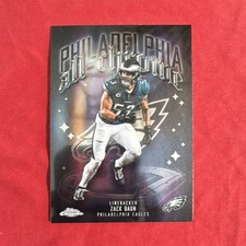 2025 Topps Chrome Zack Baun Philadelphia Eagles All-Chrome Insert ACT-22 NFL