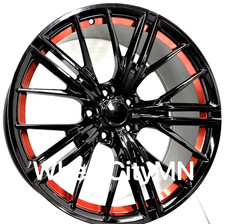 20 Gloss Black Red Oe 5773 Replica Zl1 Wheels Fits Chevy Camaro 2010 2023 5x120 20 Gloss Black Red Oe 5773 Replica Zl1 Wheels Fits Chevy Camaro 2010 2023 5x120