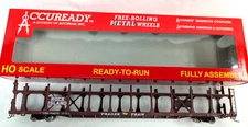 Accurail #80109, Rock Island/RI Bi-Level Auto Rack 86' Flat Car #908270,NEW, RTR