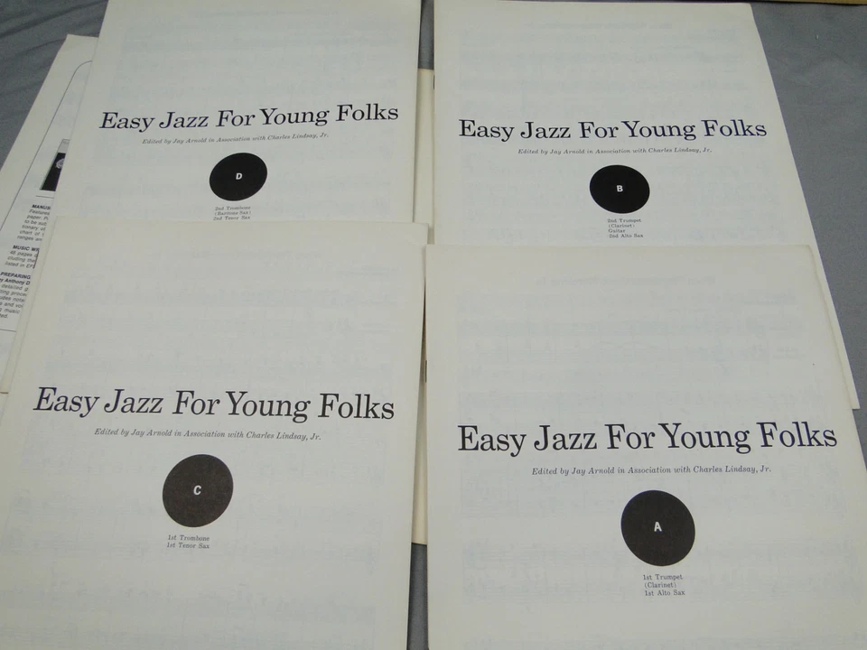 Trombón trompeta Easy Jazz for Young Folks serie 1967 115 Foto 4 de 4