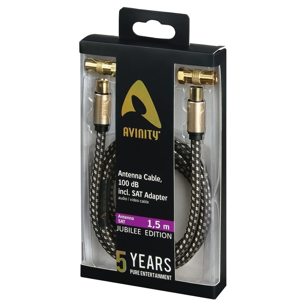 AVINITY Antennen-Kabel Koax-Steck - Koax-Kuppl inkl 1907390 3990₽