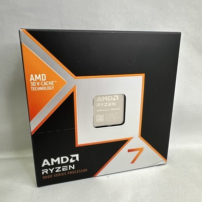 AMD Ryzen 7 9800X3D 4.70GHz 8 Core 100-100001084WOF 16 Thread AM5