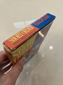 Short Order/Eggsplode NES Box Game and Manual!!  Authentic!  Nintendo