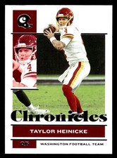 2021 Panini Chronicles #95 Taylor Heinicke