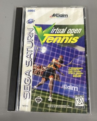 Virtual Open Tennis (Sega Saturn, 1996) CIB