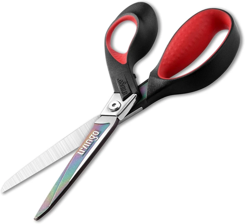 LIVINGO Industrial Scissors Heavy Duty: 9" Professional Multipurpose Shears Shar - Image 4 of 4