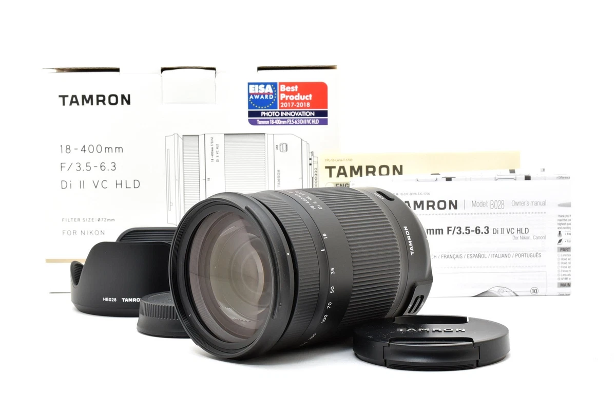 Top MINT] Tamron 18-400mm F/3.5-6.3 HLD Di-II VC Lens for Nikon 