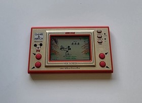 1981 Nintendo Game & Watch Mickey Mouse Electronic Game MC-25