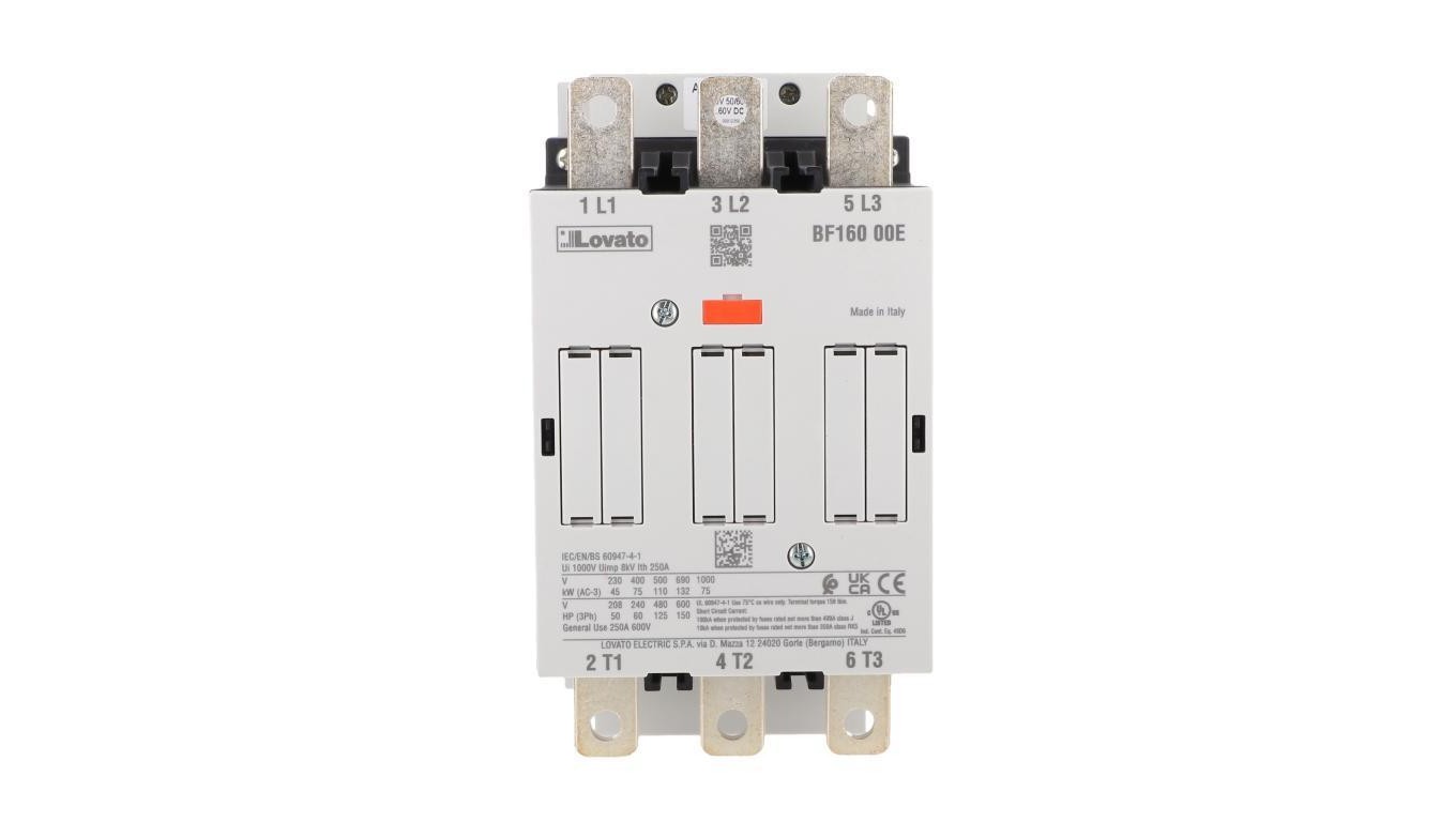 Contactors 3P 160A in AC3 Coil Contactors BF BF16000E024
