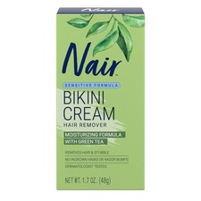 3-Pack New Nair Hair Remover Sensitive Formula Bikini Cream With Green Tea 1.7oz