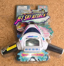 Vintage Electronic Jet Ski Attack Handheld Game Smart Planet New Sealed