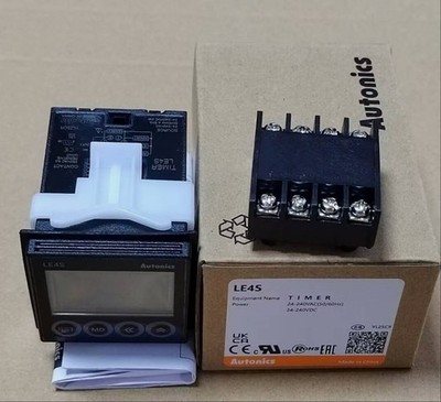 one for LE4S  NEW IN BOX Autonics Digital Backlit LCD Timer *rr
