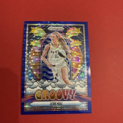 2025 Panini Prizm WNBA Lexie Hull Groovy Blue Pulsar /199 Fever SSP Color Match!