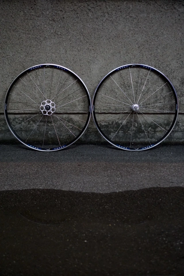 Vintage 1999/2000 CANE CREEK Aerohead Crono Wheelset 700c Shamal Bora Araya