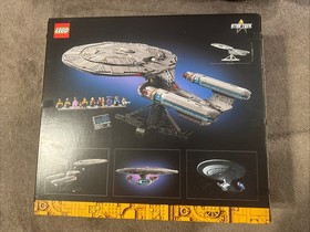 LEGO Star Trek Enterprise-D 10356 Sealed + BrickBling Light Kit + Sticker Pack