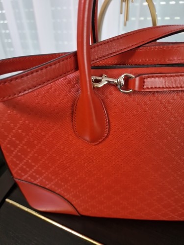 Gucci Tasche Original Rot Modische Handtasche Gucci Bright Diamante handbag - Bild 23 von 24
