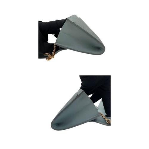 Chloe Schultertasche Handtasche Leder Blau Original - Bild 5 von 24