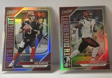Burrow Chase🔥 Panini Prestige Football Youth Movement Bengals Card Lot