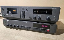 NAD 7125 Stereo Reciever. NAD 6125 Stereo Cassette Deck, Vintage NAD Stereo Set