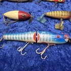Vintage Lot Of 6 Wooden Lures All Different, Great Variety, And Colors ￼ — photo 9