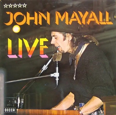 John Mayall John Mayall Live Decca Vinyl LP