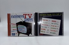 Themes from TV's Top 12-Favorite TV Theme Songs 2 CD Lot.