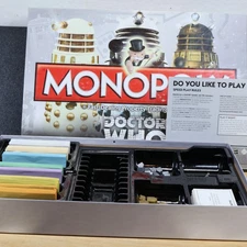 Dr Who Monopoly Replacement Pieces.  Buy per Piece