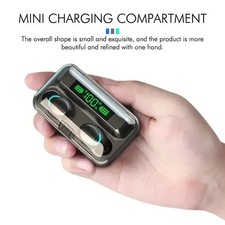 TWS Bluetooth Earbuds Waterproof Bluetooth 5.3 Headset Noise Cancelling Wireless